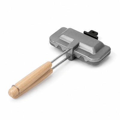 Sandwich-Bratpfanne aus Aluminium – für Grillkäse-Toast, Pfannkuchen & Omeletts