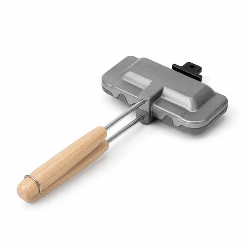 Sandwich-Bratpfanne aus Aluminium – für Grillkäse-Toast, Pfannkuchen & Omeletts