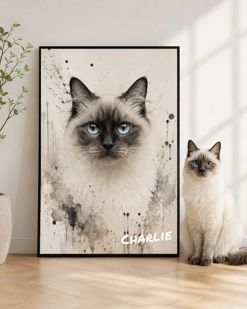 Personalisiertes Haustier Poster – Dein Tier als einzigartiges Kunstwerk