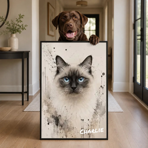 Personalisiertes Haustier Poster – Dein Tier als einzigartiges Kunstwerk
