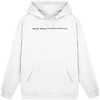 meine katze ist meine therapie - hell - Basic Unisex Hoodie