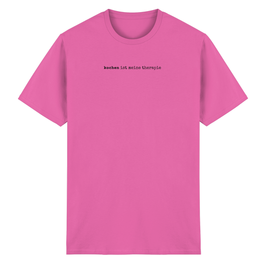 kochen ist meine therapie – unisex t-shirt