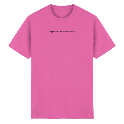 joggen ist meine therapie – unisex t-shirt