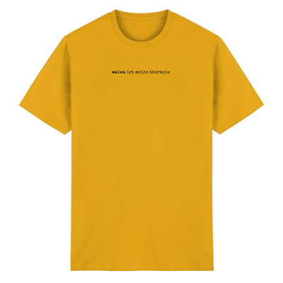 malen ist meine therapie – unisex t-shirt