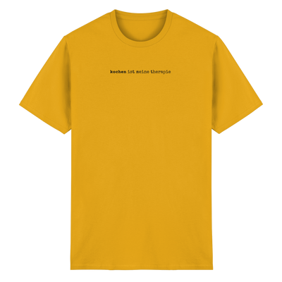 kochen ist meine therapie – unisex t-shirt