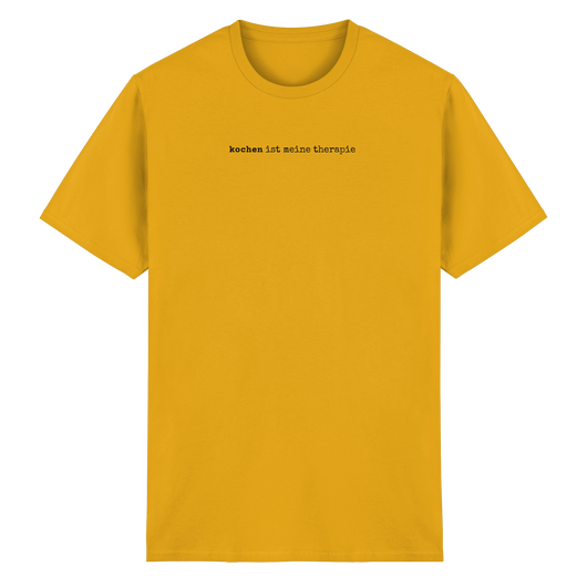 kochen ist meine therapie – unisex t-shirt