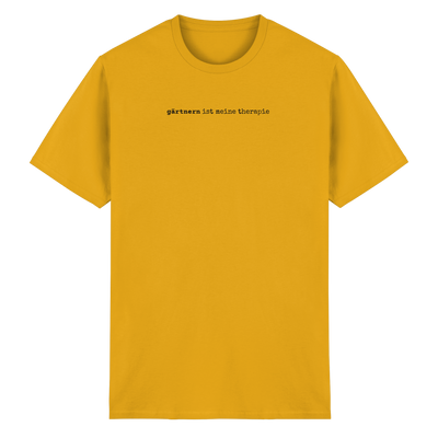 gärtnern ist meine therapie – unisex t-shirt