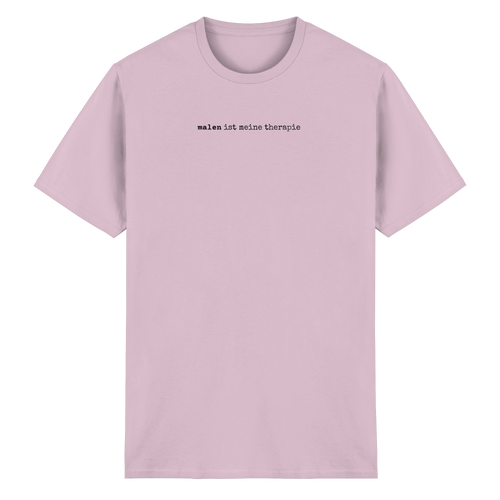 malen ist meine therapie – unisex t-shirt