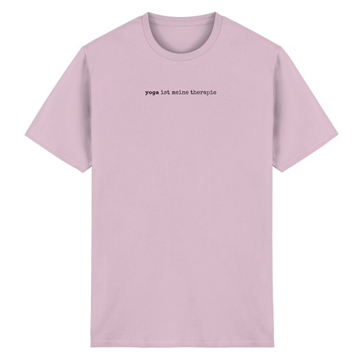 yoga ist meine therapie – unisex t-shirt