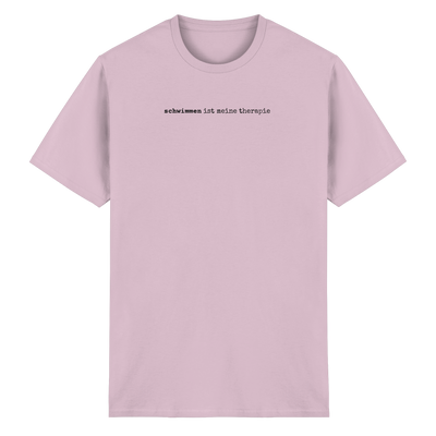 schwimmen ist meine therapie – unisex t-shirt